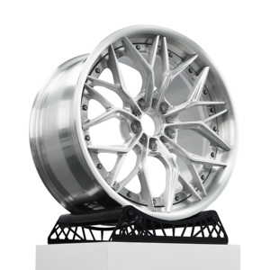 Juego de 2 Ruedas de Aleación Forjadas 5X120 en Color Plata Cepillado de 18 19 20 21 22 Pulgadas para Autos de Pasajeros <span class=keywords><strong>BMW</strong></span> F20 F21 F30 F34 F40 F52 F31 F35 F10 - Product Image 3