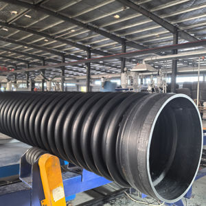 Tuyau en polyéthylène haute densité, taille personnalisée pour le drainage souterrain et l'évacuation des eaux usées dans l'industrie de la construction - Product Image 1