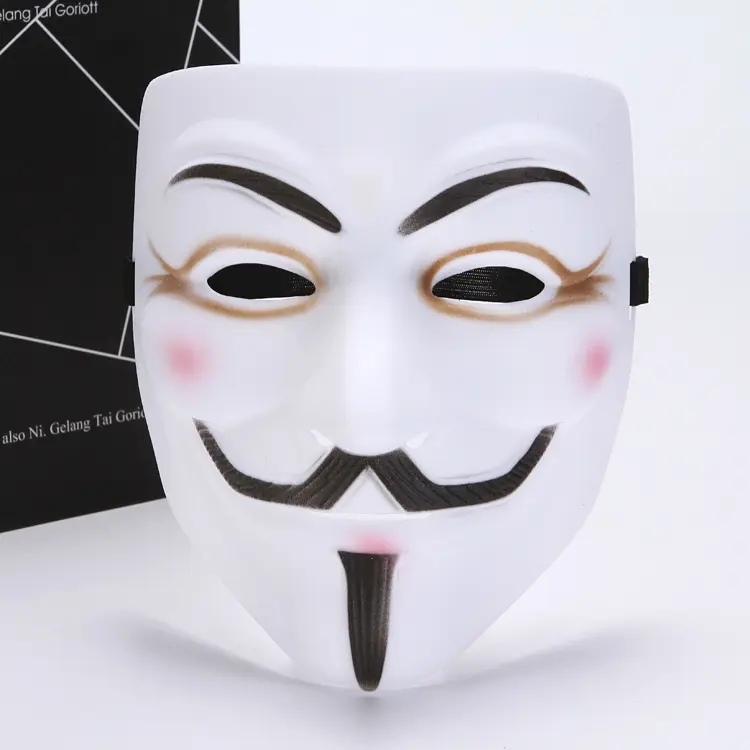 Anonymous V for Vendetta Mask Halloween Mask Cosplay Party Masks Party Supplies