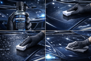 GRAPHONEX Borophene ProBoron - Revestimiento Cerámico Nano para Automóviles Mejorado con Boro, 50 ml |   Durabilidad Extrema Protección Ultra Hidrofóbica Contra Rayones - Product Image 4