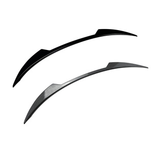 Mini Cooper S Rear Spoiler Piano Black Carbon Fiber Texture F55 F56 2014-24 Trunk Wing ABS Material - Product Image 2