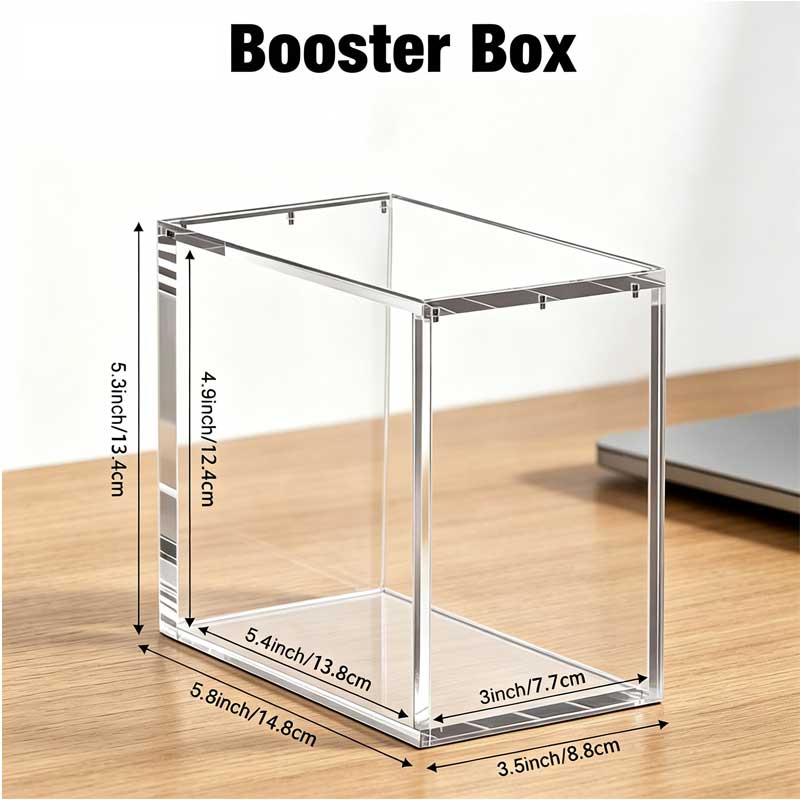 Booster : 13,8*7,7*12,4 cm (99 % anti-UV)
