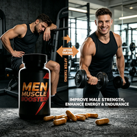 Capsules de Maca à l'oxyde nitrique OEM - Soutien musculaire et force, endurance, croissance, formule d'amélioration naturelle de l'énergie pour hommes, 60 capsules