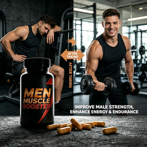 Cápsulas de Maca con Óxido Nítrico OEM - Fórmula para el Crecimiento Muscular, Resistencia y Fuerza, Potenciador Natural de Energía para Hombres, 60 Cápsulas - Product Image 5