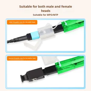 MPO sợi quang làm sạch bút một lần nhấn mô-đun quang <span class=keywords><strong>MTP</strong></span> chèn được sử dụng cho thiết bị quang học làm sạch mặt cuối FTTH - Product Image 4