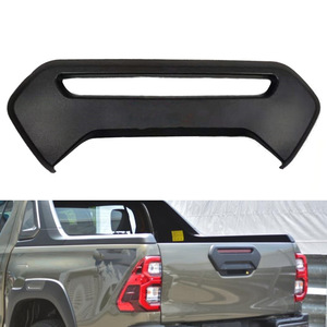 Toyota Hilux Vigo Rocco Tailgate Trim Rear Door Cover Brake Light Cover ABS Material <b>Glue</b> Tape Installation - Product Image 5