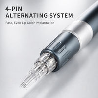 Machine PMU professionnelle 4 broches CTM119 – Stylo de maquillage permanent pour la pigmentation des lèvres