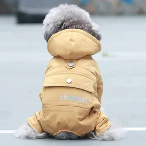 Ropa divertida para mascotas, nuevo diseño, barato, impermeable, cálida