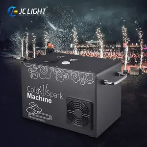 Máquina de fuente de fuegos artificiales de chispa fría de 650W, máquina de chispa fría para interiores, escenario de boda