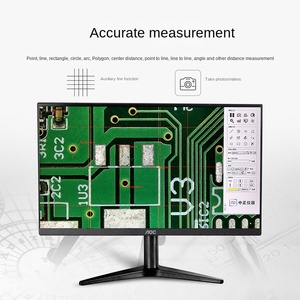 HD công nghiệp Video kính hiển vi với cho HDMI sửa chữa máy ảnh kính lúp CCD Detector & LED nguồn ánh sáng cho màn hình đo lường - Product Image 4