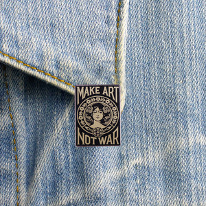 Broches de mode anime japonais, épingles anti-<span class=keywords><strong>guerre</strong></span> <span class=keywords><strong>et</strong></span> pour <span class=keywords><strong>la</strong></span> <span class=keywords><strong>paix</strong></span>, épingles en métal pour sacs à dos - Product Image 4