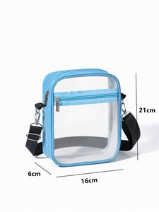 Sac bandoulière de sport décontracté en PVC imperméable personnalisé pour homme - Product Image 2