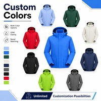 Manteau d'hiver rembourré en polyester 150D et taffetas 300T avec logo personnalisé pour hommes, à capuche, isolé, imperméable, pour la randonnée en plein air, vente en gros OEM