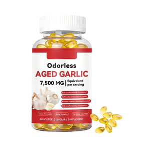 Capsule di Estratto di Aglio, Integratore Alimentare Quotidiano per Adulti, Supporto per la <span class=keywords><strong>Salute</strong></span> Generale Bilanciata <span class=keywords><strong>e</strong></span> la Cura Quotidiana del Corpo - Product Image 1