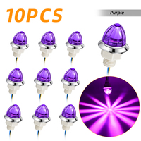Mini feu de position latéral LED double couleur pour voiture, camion, remorque, UTV – Éclairage décoratif étanche
