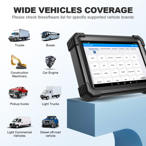 Herramienta de Diagnóstico Profesional para Camiones de Servicio Pesado X431 V+ SmartLink C HD con Pantalla de 10.0 Pulgadas, 4GB de RAM, Android 12V-24V, OBD2, Sistema Completo - Product Image 4