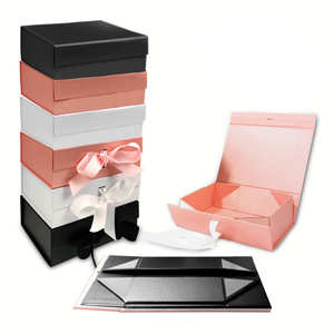 Hộp Đựng Giày Thể Thao Có Thể Xếp Chồng Bán Buôn Từ Tính Bán Lẻ Bằng Bìa Cứng In Hình Chữ Nhật Sang Trọng Có Logo Tùy Chỉnh - Product Image 4