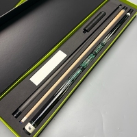 Set Tongkat Biliar ZENI BF Premium Maple Carbon Fiber Shaft dengan Dua Shaft, Sambungan Radial, Ujung 12.5mm, Profesional