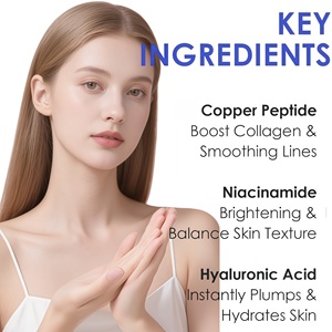 Essenza Avanzata al Peptide di Rame Adatta per Pelle Giovane Riduce le Rughe Sottili Promuove la Produzione di Collagene Migliora la Luminosità MRUIS 30ML - Product Image 2