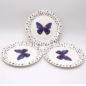 <span class=keywords><strong>Assiettes</strong></span> <span class=keywords><strong>en</strong></span> papier jetables - Écologiques et robustes pour les pique-niques et les fêtes - Product Image 3