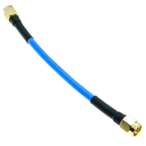 สายเชื่อมต่อ RF ความถี่สูง RG405ฟ้ากึ่งยืดหยุ่น SMA ชาย-ชายสายเสาอากาศ086ลดทอนต่ำ - Product Image 3
