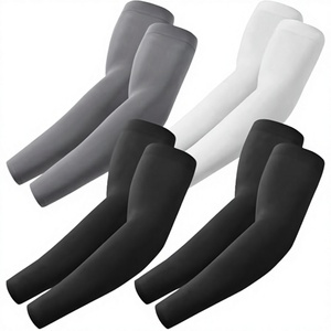 Mangas Protectoras de Nylon Ice-Silk para Hombre, de Color Sólido, Finas, con Protección Solar UV UPF50+, Ideales para Conducir y Ciclismo, Venta al por Mayor - Product Image 3