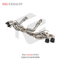 ING pour Chevrolet Corvette C8 Stingray Z51 6.2L LT2 2020-2026 – Commande électronique de soupape à distance compatible Plug and Play