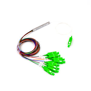 OEM FTTH сетевой опытный производитель G657A1 волоконно-оптический разветвитель мини типа с разъемом SC/APC 1*8 1/8 PLC разветвитель 1x8 - Product Image 3