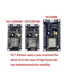 Module de développement sans fil <span class=keywords><strong>ESP8266</strong></span> CH340G NodeMcu V3 Lua WIFI avec connecteur ESP-12E Micro USB CH9102X CP2102 basé sur <span class=keywords><strong>L293D</strong></span> - Product Image 2