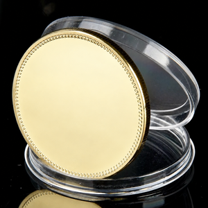 Monedas de la Suerte en Blanco de Aleación de Zinc con Estampado en Relieve Personalizadas de Fábrica, Monedas de Juguete de Oro de Sudáfrica para <span class=keywords><strong>Comprar</strong></span>, Artesanías Populares - Product Image 1
