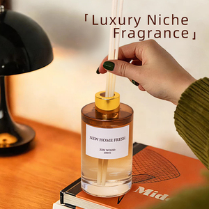 Diffuseur de parfum botanique 200 ml, longue durée 8-12 semaines, 5 senteurs, parfum d'ambiance pour hôtel et maison, éliminateur d'odeurs - Product Image 4