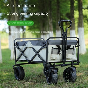 Nouvelle remorque de camping pliable pour l'extérieur, petite remorque de camping légère, <span class=keywords><strong>chariot</strong></span> <span class=keywords><strong>simple</strong></span> en tissu Oxford TL-001 - Product Image 3