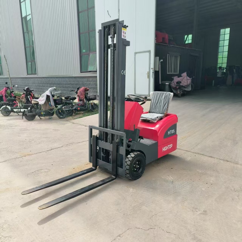 3輪マイクロ電動フォークリフト 500kg - 1.7m高荷重瞬間ハンドリング