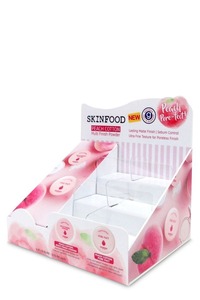 Fabrik Großhandel PVC-Boden für Pop Display Stand Feuer hemmend zusammen gebaut Display Rack Regal für Produkt werbung - Product Image 5