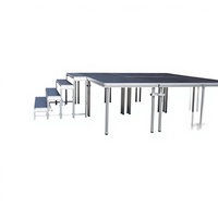 Scène en aluminium, plateforme de scène, scène de mariage, fournie par l'usine