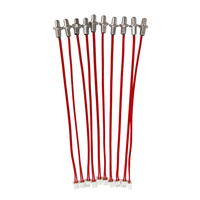 Sensor Suhu Analog Output QCZH M6 Thread NTC Thermistor 10k-100k B3950 Akurasi 1% (-30~120) untuk Penggunaan Mesin Cuci dan Pengering