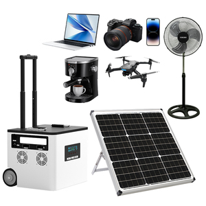 Generador Solar Portátil de 200w 300w 600w 1200w 2000w, Banco de Energía Solar para Exteriores, Estación de Energía Portátil Lifepo4 - Product Image 1