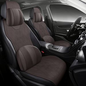Tapis de selle universel en suède respirant 24 pièces pour toutes les saisons, modèle exclusif transfrontalier, best-seller Amazon pour voiture modifiée - Product Image 2