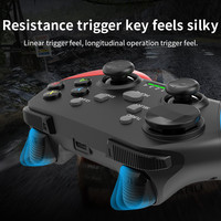 Alta calidad 2,4G inalámbrico BT Video Gaming Gamepad vibración Joysticks controladores de juego para P4/P3/PC/teléfono