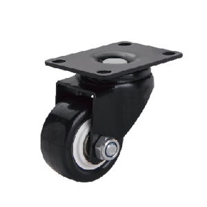 Precio de fábrica Ruedas giratorias de PVC Ruedas giratorias de 2 "Ruedas giratorias tipo vástago roscado - Product Image 3