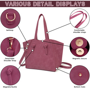 <span class=keywords><strong>Novedades</strong></span> 2026, Bolso Tote de Cuero Inspirado en Diseñadores, para Mujer, Espacioso, Duradero, con Artesanía Refinada, Venta al Por Mayor - Product Image 6