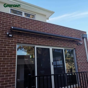 Có thể thu vào mái hiên Shade kim loại ngoài trời cửa sổ đầy đủ Cassette có thể gập lại mái hiên tán cho nhà ở - Product Image 2