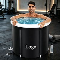 Baignoire à glace gonflable pliable isolée OEM pour les acheteurs de spas danois