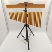 25 Tone Wood Wind Chimes Xylophone with Stand Tree Bracket Percussion Musical Instrument Custom Size Portable Customized Color