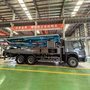 Vente directe bon marché meilleur prix machines de construction nouveau Howo 25m 30m 38m petite/grande pompe à béton ciment pompe à béton <span class=keywords><strong>camion</strong></span> - Product Image 1