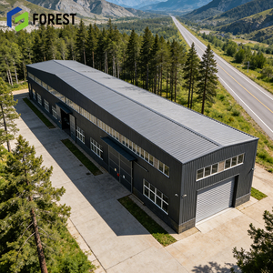 Arène équestre à structure en acier préfabriquée avec services de soudage pour les applications d'atelier en acier - Product Image 1