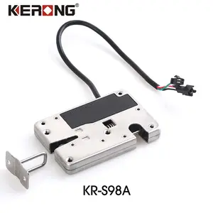 KERONG 12v 24v Stainless Steel Waterproof Hidden Electric Control Lock For Outdoor Vending Machines