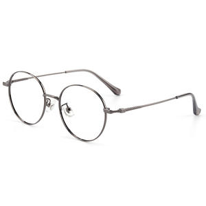 Monture de lunettes ronde Danyang 25028, monture intégrale légère, unisexe, verres en résine - Product Image 1