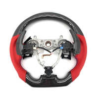 Volant en cuir personnalisé RPPF avec affichage LED, palettes de changement de vitesse et poignée de pouce en fibre de carbone pour Lexus IS250 RCF 2006-2013