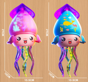 Mới Đến Điện Bò Nhảy Múa Bạch Tuộc Đầy Màu Sắc Ánh Sáng Và Âm Nhạc Tự Động Tránh Cảm Giác Thư Giãn Đồ Chơi Điện Cho Trẻ Em - Product Image 6